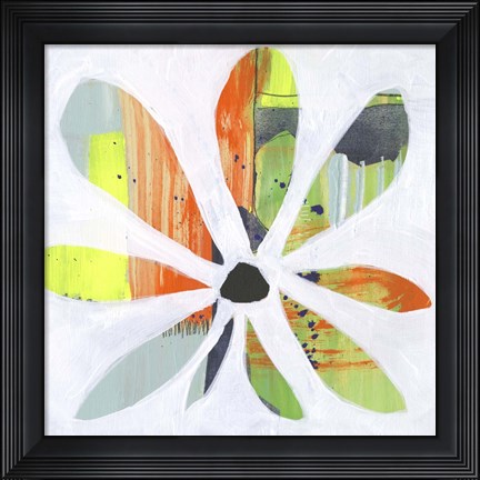 Framed Pin Wheel I Print