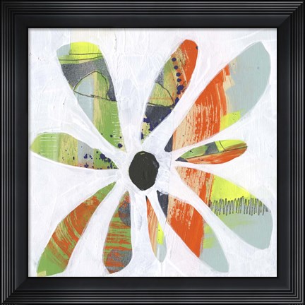 Framed Pin Wheel II Print