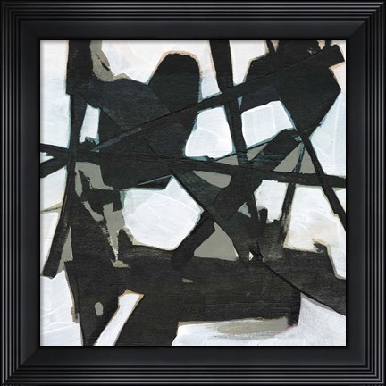 Framed Ode an Kline V Print