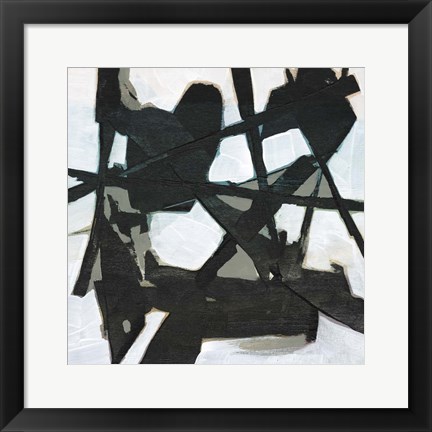 Framed Ode an Kline V Print