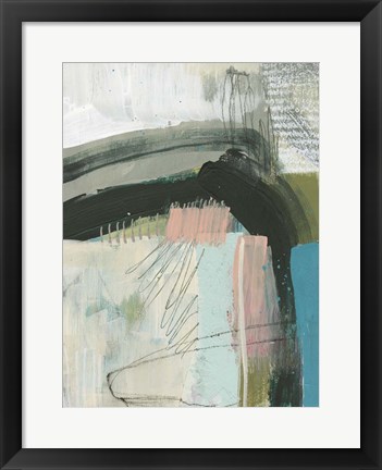Framed Layering Marks I Print