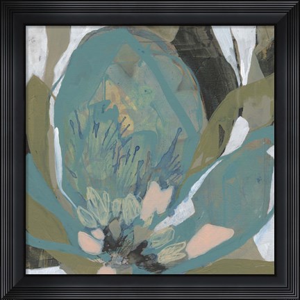 Framed Petal Puzzle I Print