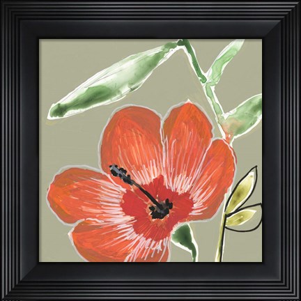 Framed Tropic Botanicals IV Print