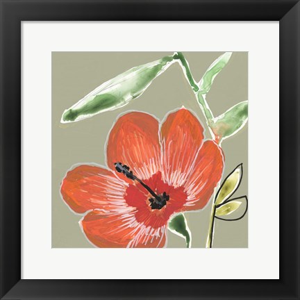 Framed Tropic Botanicals IV Print