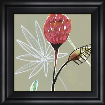 Framed Tropic Botanicals VI Print