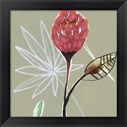 Framed Tropic Botanicals VI Print