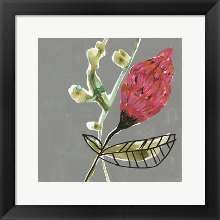 Framed Tropic Botanicals VII Print