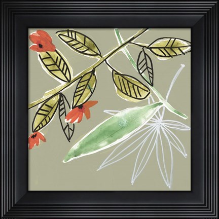 Framed Tropic Botanicals VIII Print