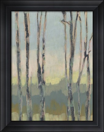 Framed Horizon Through the Trees II Print