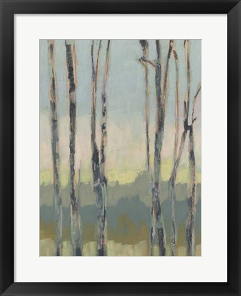 Framed Horizon Through the Trees II Print