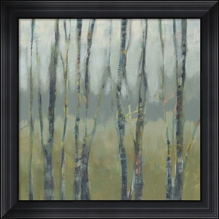 Framed Transitional Treeline I Print