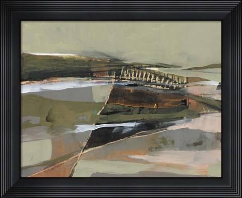 Framed Refracted Horizon II Print