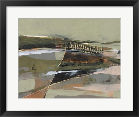 Framed Refracted Horizon II Print