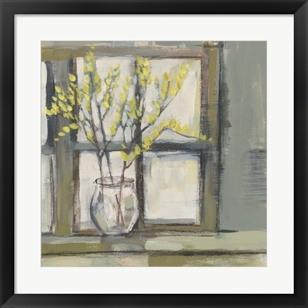 Framed Sign of Spring II Print