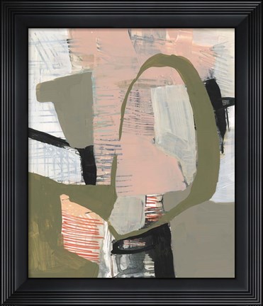Framed Scribbles &amp; Shapes II Print