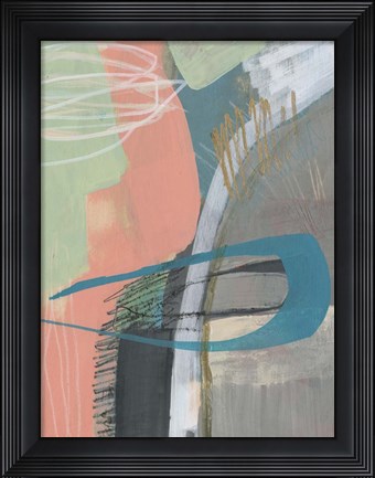 Framed Marks in Marks II Print