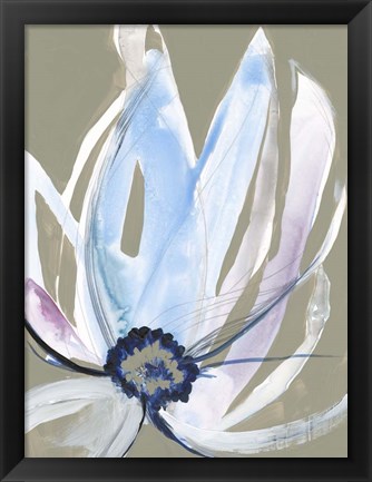 Framed Floral Focus I Print