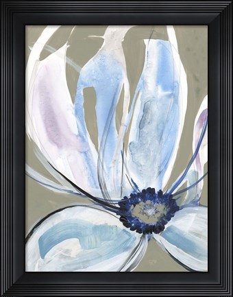 Framed Floral Focus II Print