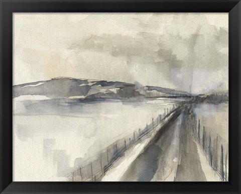 Framed Vanishing Pathway II Print