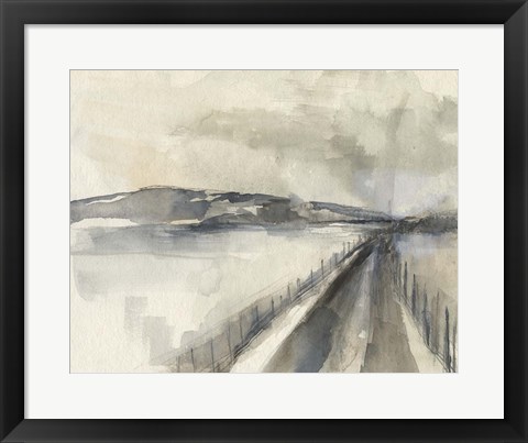 Framed Vanishing Pathway II Print
