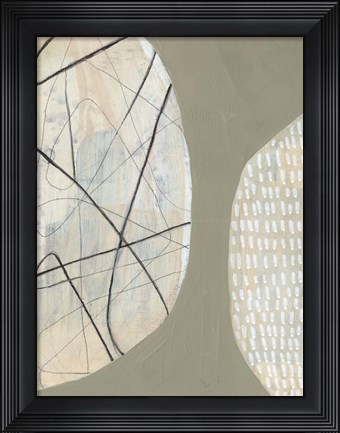 Framed Orb Patterns II Print