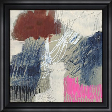 Framed Frenetic II Print