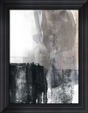 Framed Ebonized I Print