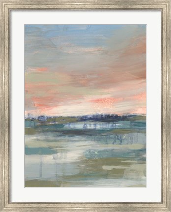 Framed Vast Marsh I Print