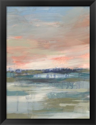 Framed Vast Marsh I Print