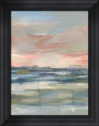 Framed Vast Marsh II Print