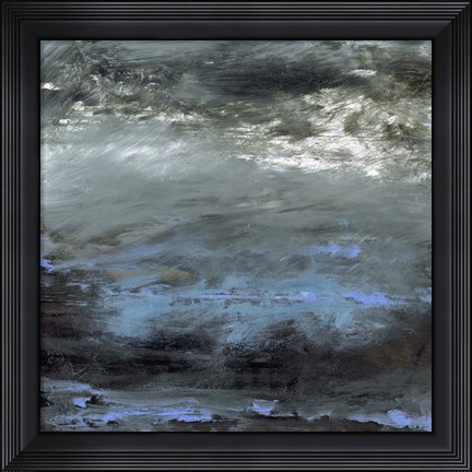 Framed Water Study I Print