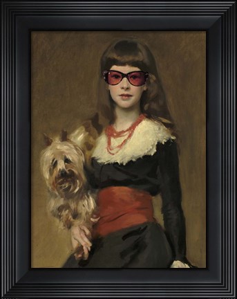 Framed Masked Masters (5th Ave) Print