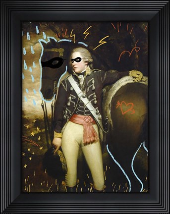 Framed Masked Masters (Highwayman) Print