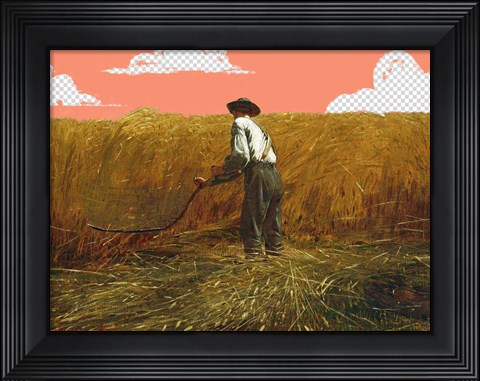 Framed Masked Masters (Reaping) Print