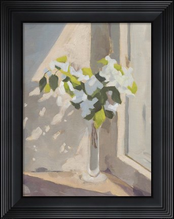 Framed Window Bouquet I Print