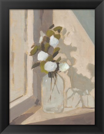 Framed Window Bouquet II Print