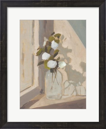 Framed Window Bouquet II Print