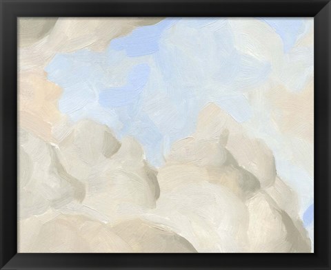 Framed Cloud Coast I Print
