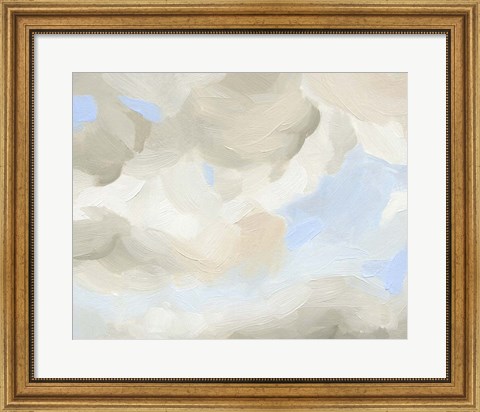Framed Cloud Coast IV Print