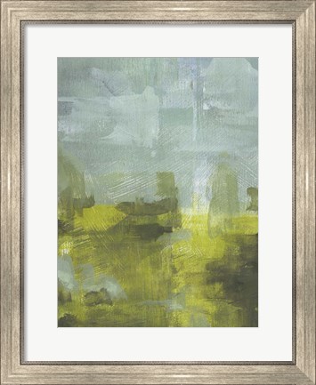 Framed Overgrown Greenway I Print