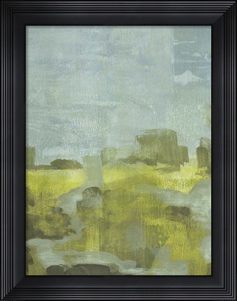 Framed Overgrown Greenway II Print