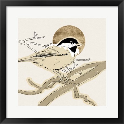 Framed Spring Passerine III Print