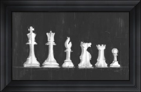 Framed Starting Line Up II Print