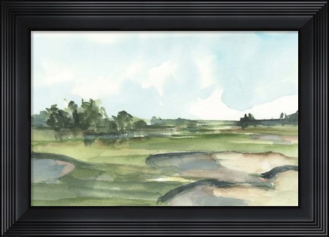 Framed Watercolor Course Study I Print