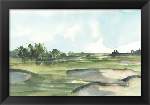Framed Watercolor Course Study I Print