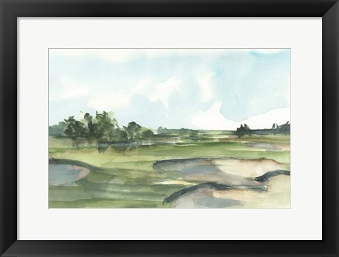 Framed Watercolor Course Study I Print