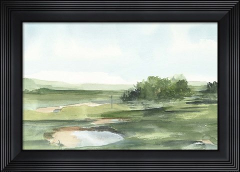 Framed Watercolor Course Study II Print