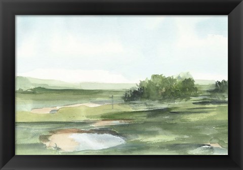 Framed Watercolor Course Study II Print