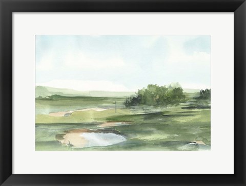 Framed Watercolor Course Study II Print