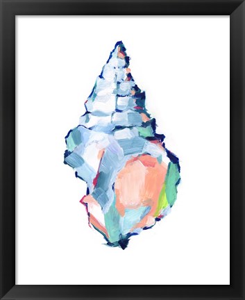 Framed Pop Shell Study II Print